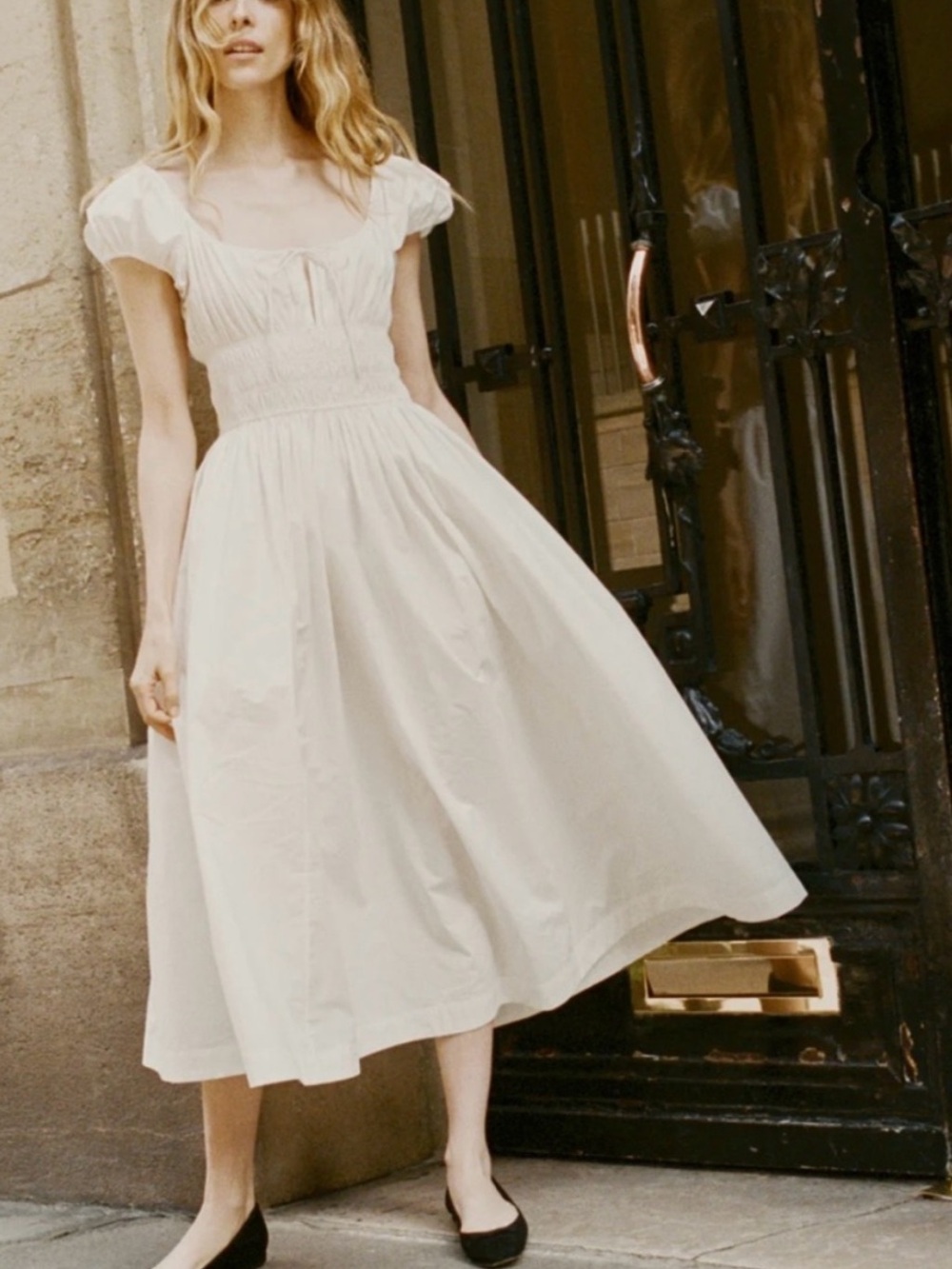 Doen Quinn Dress in Salt NWT size XXS